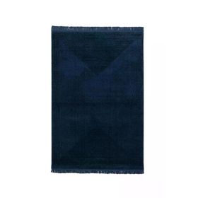 Madame Coco Diane Lacivert 120x170 cm Saçaklı Halı