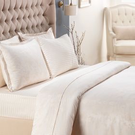 Madame Coco Eze Mürdüm King Size Jakarlı Saten Nevresim Takımı
