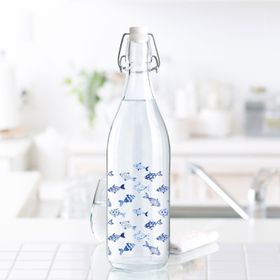 Madame Coco Fish Mavi 1000 ml Su Şişesi
