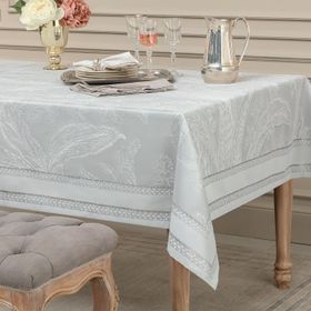 Madame Coco İva Gri 160x300 cm Masa Örtüsü