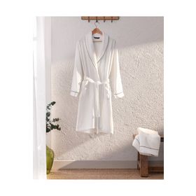 Madame Coco Jack Şalyaka Unisex Bornoz Set