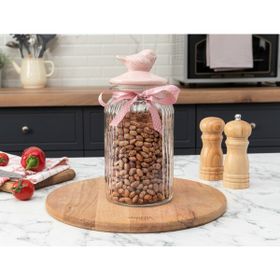 Madame Coco Kuşlu Silindir Pudra 1300 ML Kavanoz