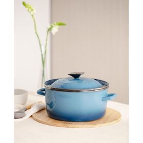 Madame Coco La Garde Mavi 24 cm Derin Tencere