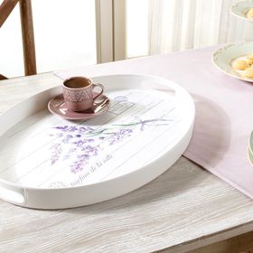 Madame Coco Lavander Oval Tepsi
