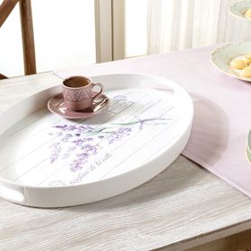 Madame Coco Lavander Oval Tepsi