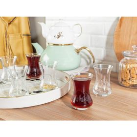 Madame Coco Lavem-Daisy Touch 6'lı 155 ml Çay Bardağı Seti