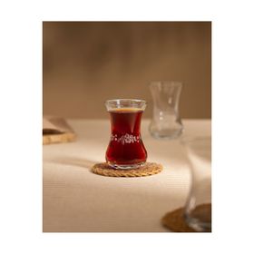 Madame Coco Lavem Nostalgic Flowers 6'lı Çay Bardağı Seti