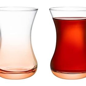 Madame Coco Lavem Orange World 6'lı 155 ml Çay Bardağı Seti