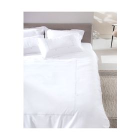 Madame Coco Lilas King Size Nakışlı Saten Açık Gri Nevresim Takımı