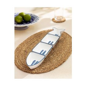 Madame Coco Marine 4 Parça Sunum Tabağı