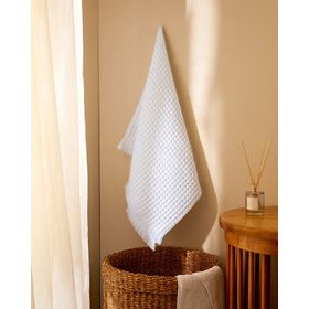 Madame Coco Marlie Beyaz 50x90 CM Yüz Havlusu
