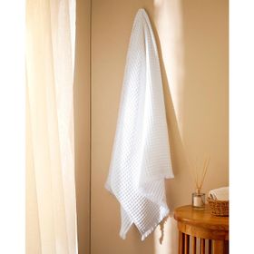 Madame Coco Marlie Beyaz 80x160 CM Banyo Havlusu