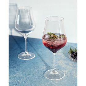 Madame Coco Mathilda 6'lı 450 ml Kristal Şarap Kadehi Seti