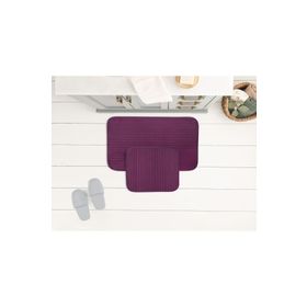 Madame Coco Mathilda Bordo 50x80 cm 2'li Banyo Paspası