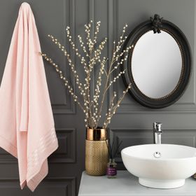 Madame Coco Maynor Bordürü Floşlu Banyo Havlusu
