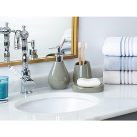 Madame Coco Moselle 3'Lü Yeşil Banyo Seti