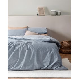 Madame Coco Odette Mor Çift Kişilik Ranforce Baskılı 200x220 cm Nevresim Takımı