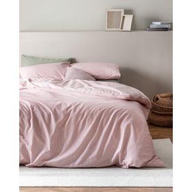 Madame Coco Odette Mor Çift Kişilik Ranforce Baskılı 200x220 cm Nevresim Takımı