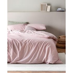 Madame Coco Odette Mor Çift Kişilik Ranforce Baskılı 200x220 cm Nevresim Takımı
