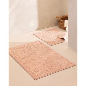 Madame Coco Panier Pudra 60x100 cm 2'li Banyo Paspası