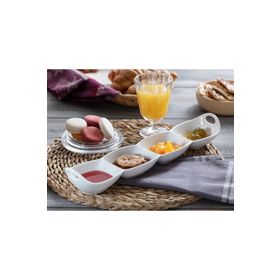 Madame Coco Petit Concept 4 Bölmeli 1 Adet Sunum Tabağı