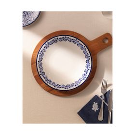 Madame Coco Reve Bleu Couronne 25 cm Servis Tabağı