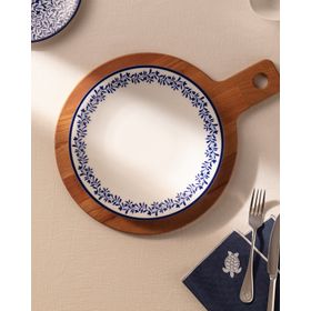 Madame Coco Reve Bleu Couronne 25 cm Servis Tabağı