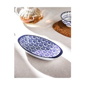 Madame Coco Rêve Bleu Belfort New Bone China Oval Kulplu Tabak