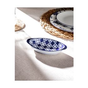 Madame Coco Rêve Bleu Brest New Bone China Oval Kulplu Tabak