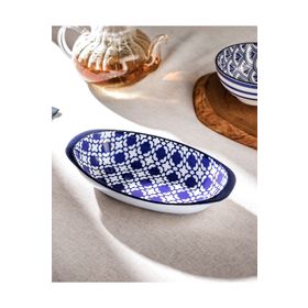 Madame Coco Rêve Bleu Brest New Bone China Oval Kulplu Tabak