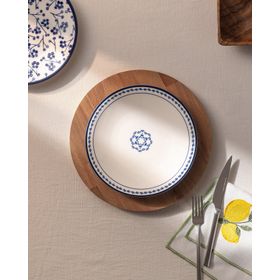 Madame Coco Rêve Bleu Espérer Mavi 19 cm Pasta Tabağı