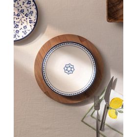 Madame Coco Rêve Bleu Espérer Mavi 19 cm Pasta Tabağı