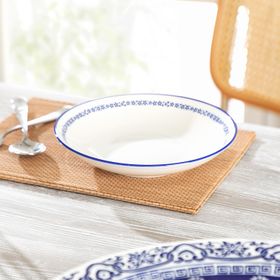Madame Coco Rêve Bleu Joie 20 cm Yemek Tabağı
