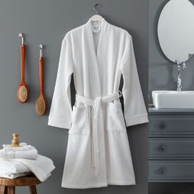 Madame Coco Ryella Kimono Unisex Gri Bornoz