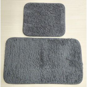 Madame Coco Sheep 2'li Antrasit Banyo Paspas