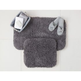 Madame Coco Sheep Antrasit Banyo Paspası