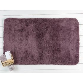 Madame Coco Sheep Koyu Mürdüm Banyo Paspası