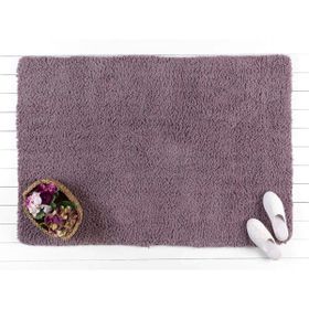Madame Coco Sheep Koyu Mürdüm Banyo Paspası