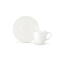Madame Coco Soleil 2 Kişilik Beyaz 90 ml Kahve Fincanı Takımı