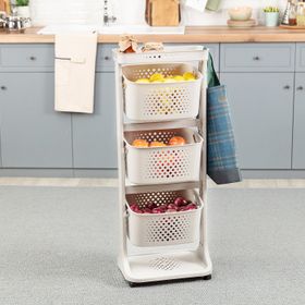 Madame Coco Stains 3 Katlı Organizer Raf