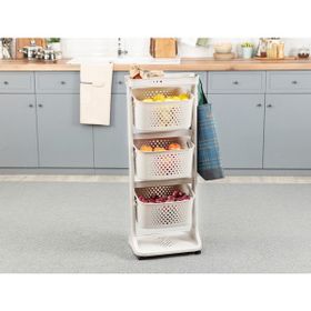 Madame Coco Stains 3 Katlı Organizer Raf