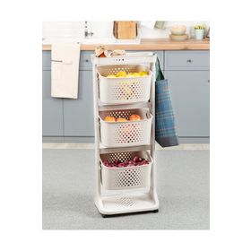 Madame Coco Stains 3 Katlı Organizer Raf