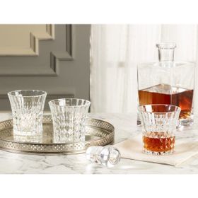 Madame Coco Stephanie 4'lü 256 ml Medium Su Bardağı Seti