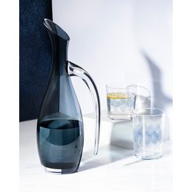 Madame Coco Trouville El Yapımı Kulplu Cam Karaf - 1400 ml - Altın