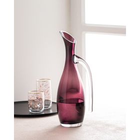 Madame Coco Trouville El Yapımı Kulplu Cam Karaf - 1400 ml - Altın