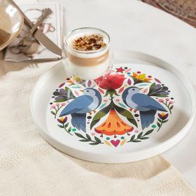 Madame Coco Varese Yuvarlak Sunum Tepsisi