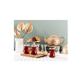 Madame Coco Victorine 6'lı 108 ml Çay Bardağı