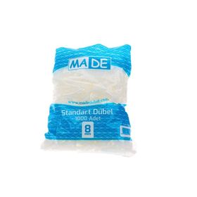 Made 6 mm 1000 Adet Plastik Dübel