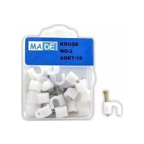 Made 6 mm 18 Adet Plastik Dübel