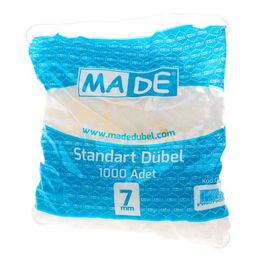 Made 7 mm 1000 Adet Plastik Dübel